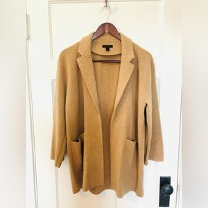 J.Crew Sophie Open-Front Sweater-Blazer 100% Merino wool